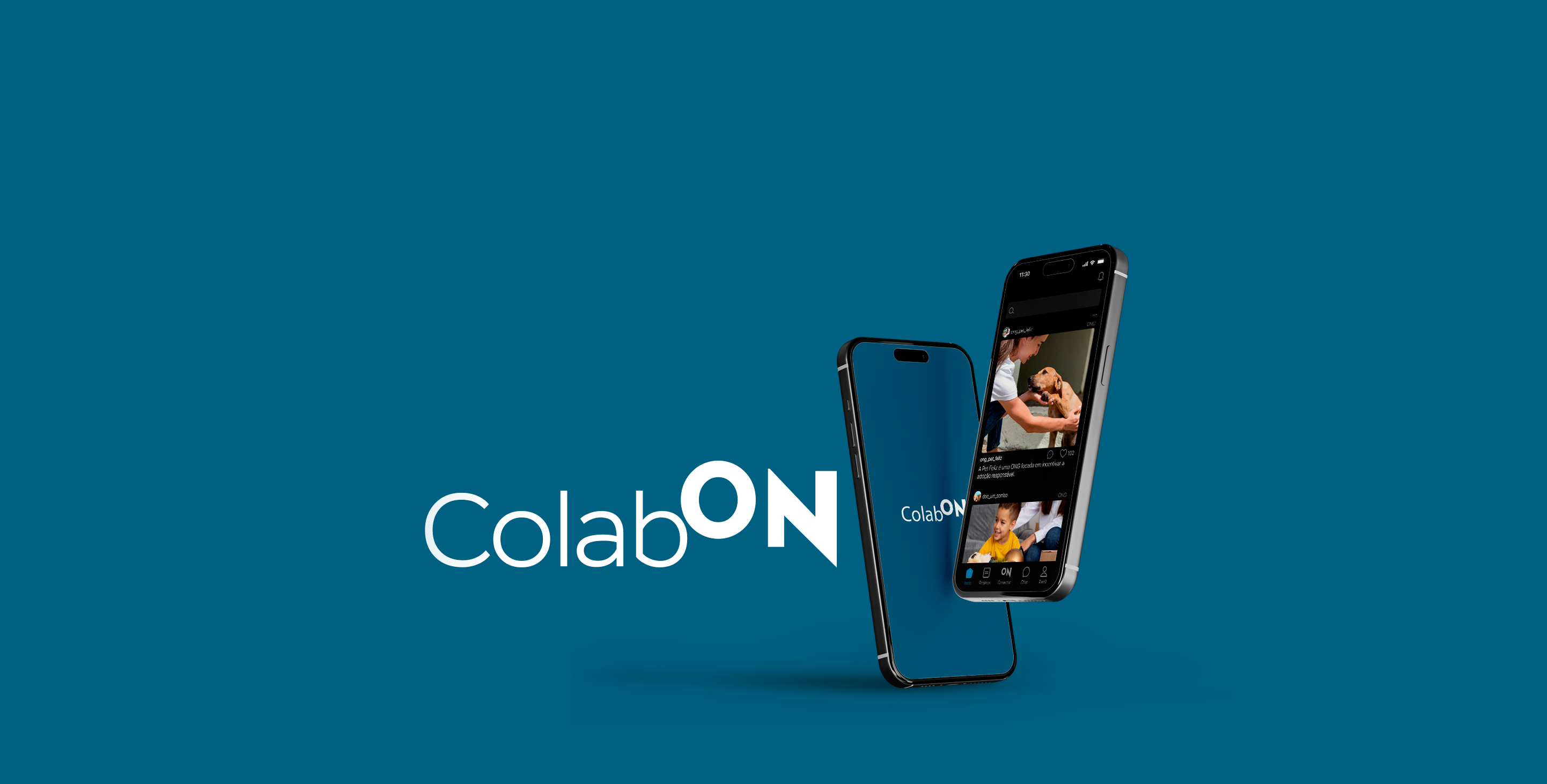 Capa do projeto Colab ON